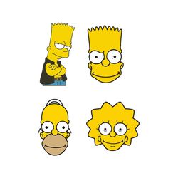 bart simpson svg, cartoon svg, simpsons bundle svg, homer svg, bart svg, lisa svg, boys svg, girls svg, family svg, dad