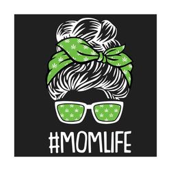 mom life weed marijuana cannabis pot head svg, mothers day svg, mom svg, weed bun svg, mom life svg, mom love svg, mom g