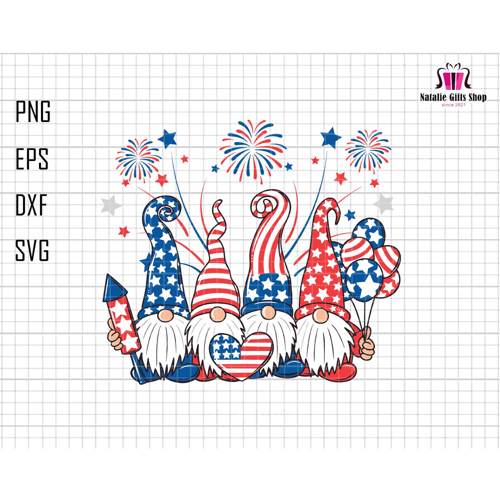 4th Of July Gnomes Svg, USA Flag Svg, Fireworks Svg, Gnomes Svg, 4th of July Svg, independence day Svg, Kid 4th Of July Svg, Patriotic Svg.jpg