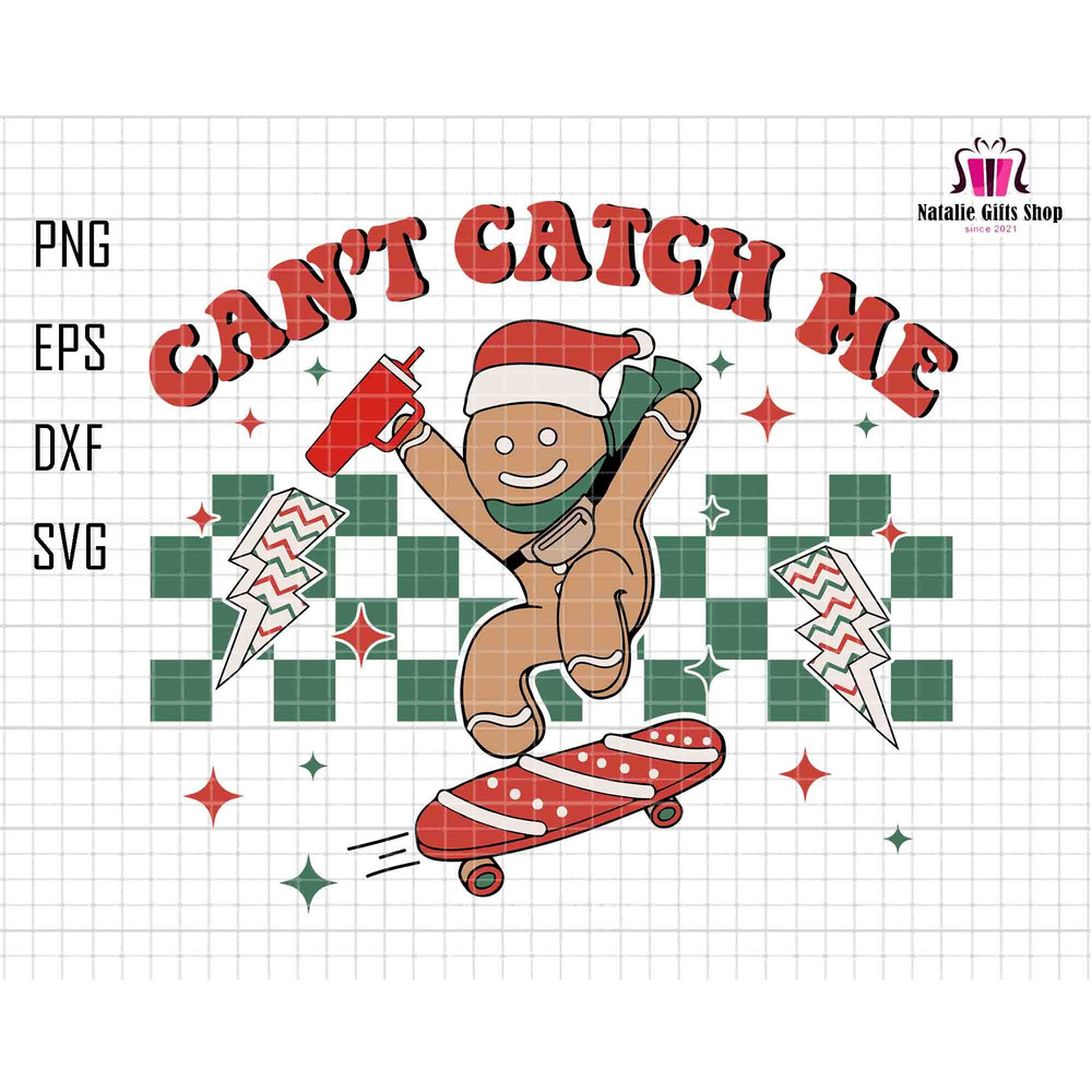 Can't Catch Me Svg, Boy Gingerbread Svg, Skateboarding Gingerbread In Cap Svg, Cool Gingerbread Boy Svg, Stainley Tumbler Svg, Belt Bag Svg.jpg