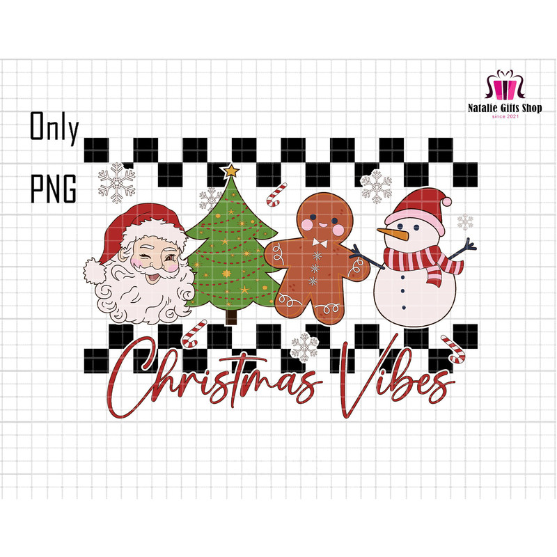 Christmas Vibes Png, Santa Claus Png, Christmas Season Png, Retro Christmas Png, Winter Png, Hello Xmas, Snowman Christmas, Gingerbread Png.jpg