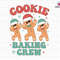 Cookie Baking Crew Svg, Xmas Gingerbread Svg, Family Funny Gingerbread Svg, Christmas Baking Team Svg, Cookie Squad Svg, Santa Hat Svg.jpg