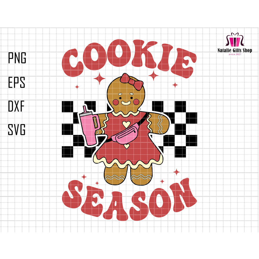 Cookie Season Svg, Merry Christmas Svg, Gingerbread Cake Svg, Christmas Food Svg, Stanley Belt Bag Svg, Christmas Vibes Svg, Funny Christmas.jpg
