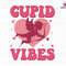 Cupid Vibes Svg, Happy Valentine Day, Valentine Season Svg, Valentine Vibes Svg, Retro Valentine Svg, Hugs And Kiss Svg, Pink Xoxo Svg.jpg