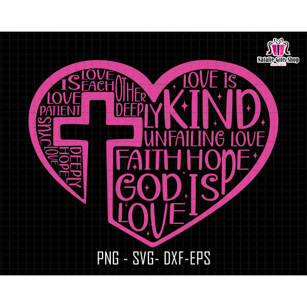 Faith Heart Svg, Valentines Day Svg, Jesus Svg, God Say You Are Svg, Valentine Doodle Svg, Christian Valentine Svg, Valentine Bible VerseSvg.jpg