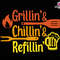 Grillin Chillin Refillin Svg, The Grill Father Svg, BBQ Svg, Grilling Svg, Barbeque Svg, Chef Dad Svg, Dad Grill Master Svg, Fathers Day Svg.jpg