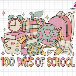happy 100 days of school svg, funny 100 days of school svg, 100th day teacher life svg, book lovers svg, teacher appreci