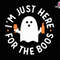 I'm Just Here For The Boos Svg, Wine Svg, Halloween Svg, Drinking Party, Cute Ghost Svg, Baby Ghost, Wine Lover svg, Halloween Wine svg.jpg