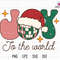 Joy To The World Svg, Merry Christmas Svg, Retro Christmas Svg, Hello Christmas Svg, Trendy Xmas Svg, Santa Hat Svg, Christmas Clip Art.jpg
