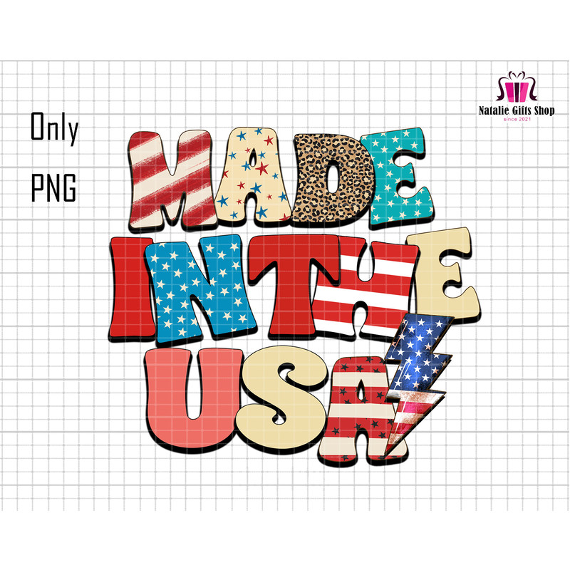Made in the USA Png, America Png, 4th of july Png, American Flag Png, Patriotic Png, Independence Day Png, USA Png, Leopard desgn Png.jpg