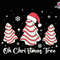Oh Christmas Tree Svg, Christmas Tree Cake Funny, Santa Hat Svg, Winter Holiday Snack Svg, Tis The Season Christmas Cakes, Funny Xmas Svg.jpg