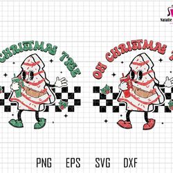 oh christmas tree svg, christmas tree cake funny, stanley belt bag, winter holiday snack svg, tis the season christmas c