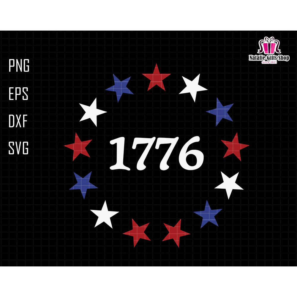 Red White Blue Svg, USA 1776 Svg, Independence Day Svg, 4th of July Svg, America Svg, Patriotic Svg, America 1776 Svg, American Vibes Svg.jpg