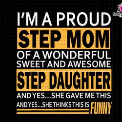 step mom svg, step daughter svg, bonus mom club svg, mothers day svg, mama saying svg, funny mom svg, gift for mom, mama