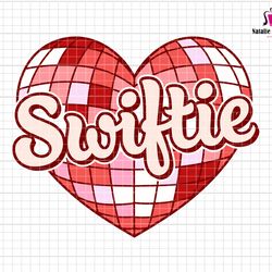 swiftie heart svg, retro valentine svg, love heart era svg, romantic valentines day heart svg, funny heart valentine day