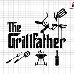 The Grill Father Svg, Grilling Svg, Barbeque Svg, Chef Dad Svg, Dad Grill Master Svg, Fathers Day Svg, Gift For Dad, Dad