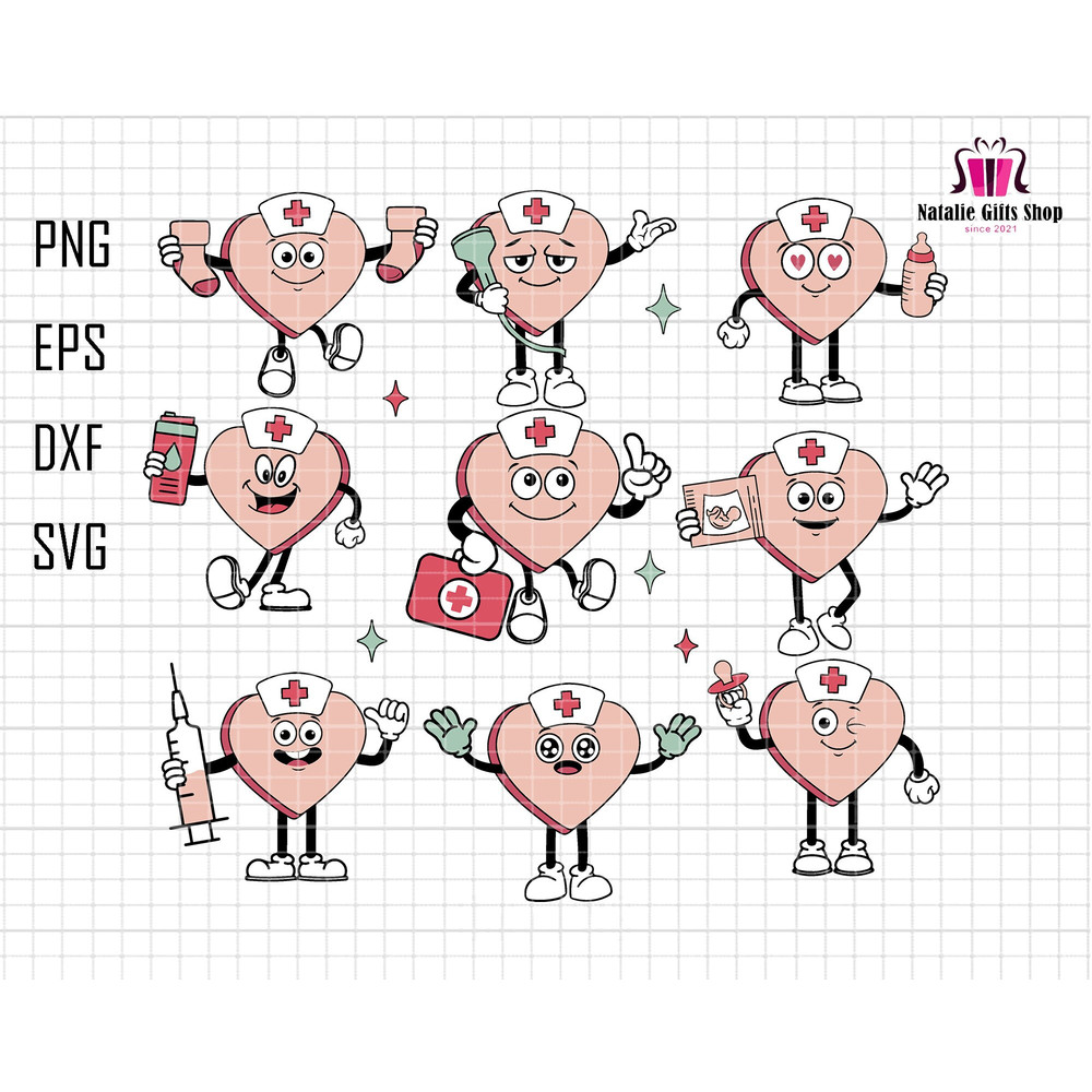 Valentine's Day Nurse Svg, Nurse Conversation Hearts Svg, Valentines Day gift for Nurse, Nurse Valentine Day Svg, Valentine Gift For Nurse.jpg