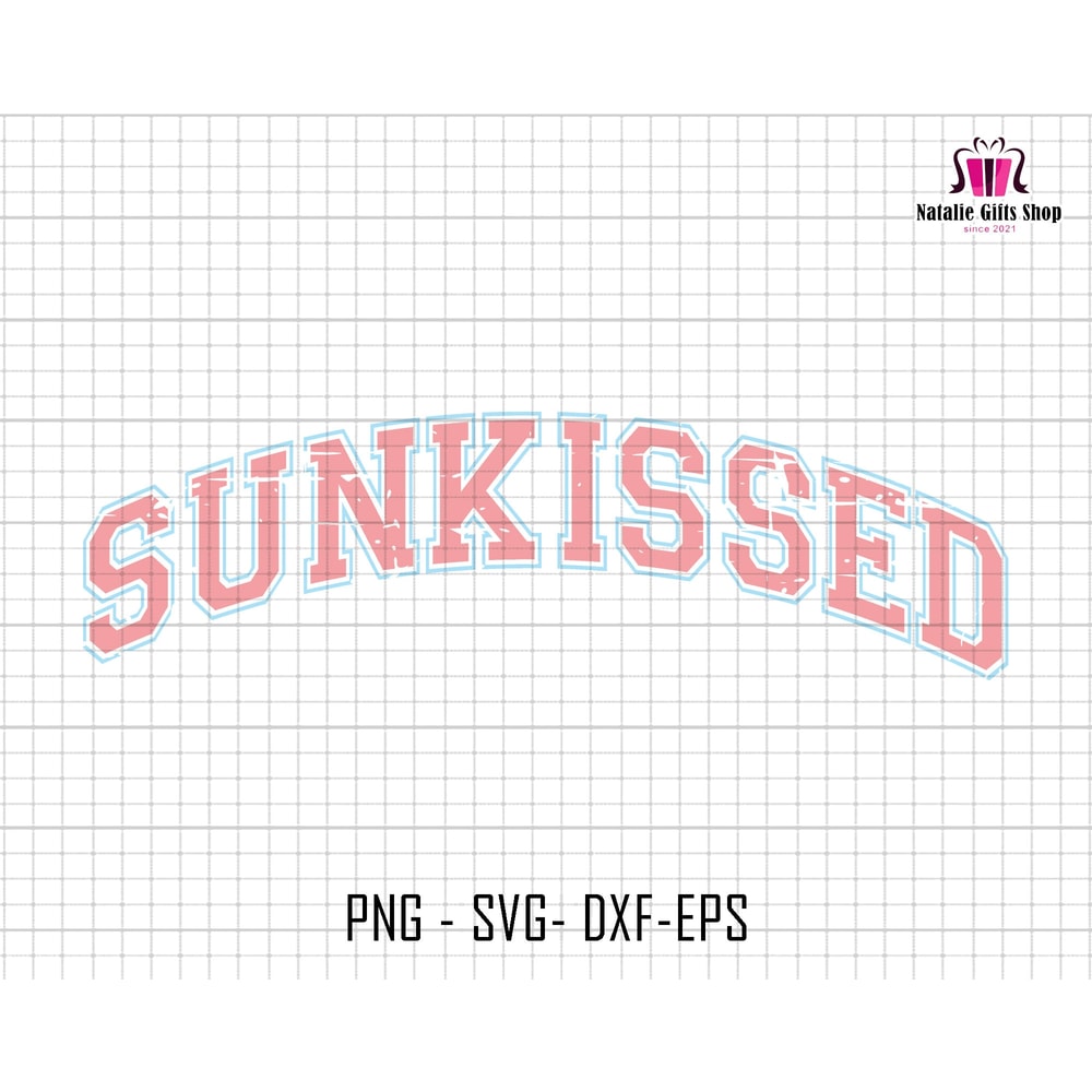 Varsity Summer Svg, Summer Svg, Sunkissed Svg, Beach Vibes Varsity, Hello Summer Svg, Trendy Summer Svg, Jersey Font, Beachy, Varsity Letter 1.jpg