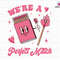We're A Perfect Match Svg, Retro Valentine’s Day Svg, Matchstick And Match Box Valentine Svg, Valentine Vibes Svg, Funny Valentine's Day Svg.jpg