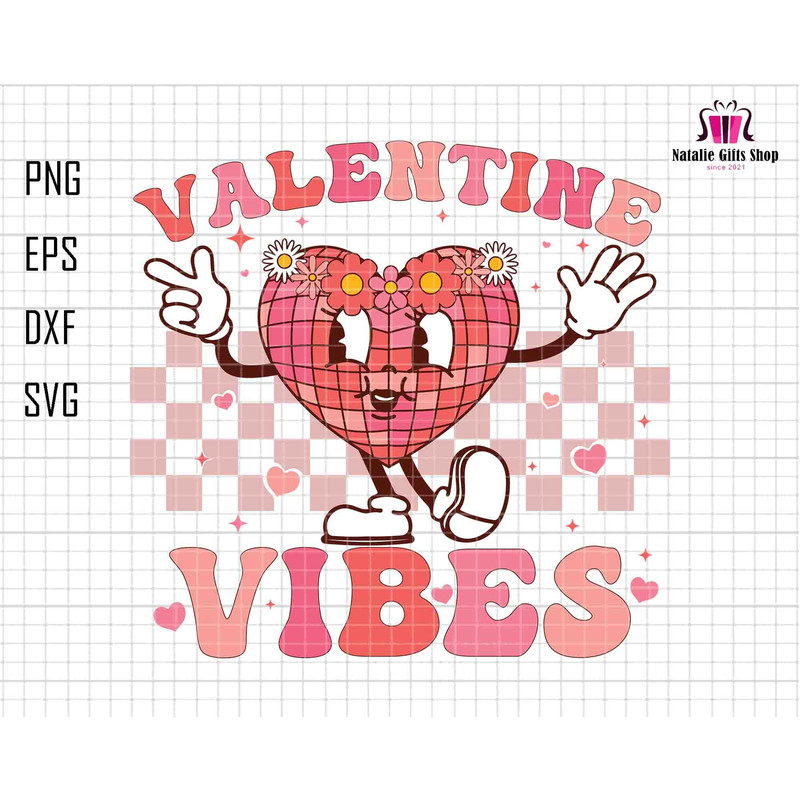 Valentine Vibes Svg, Valentine’s Day Svg, Smiley Face Svg, Retro Valentine Shirt, Love XOXO Svg, Groovy Valentine Svg, Mom Teacher Valentine.jpg