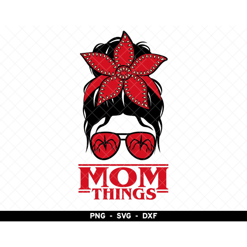 Mom Things svg, Mom Things png, Mom Things Messy Bun png, Halloween Messy Bun svg, Mom Life png, Horror Mama svg.jpg