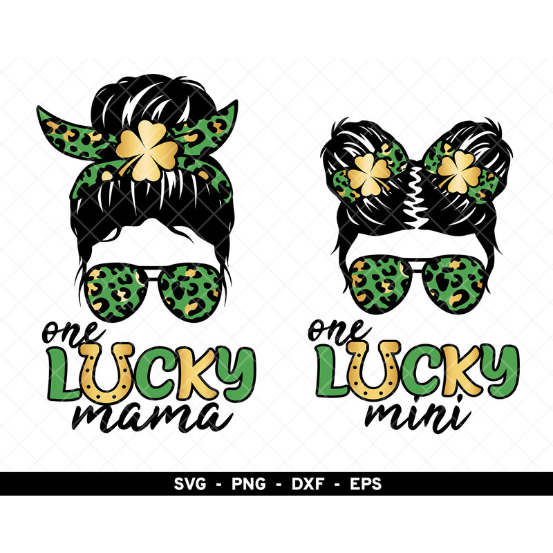 One Lucky Mama Mini svg, One Lucky Mama Mini Sublimation, St Patricks Day Mom Life svg, Lucky Mom Mini png, St Patricks Day Mama Daughter.jpg