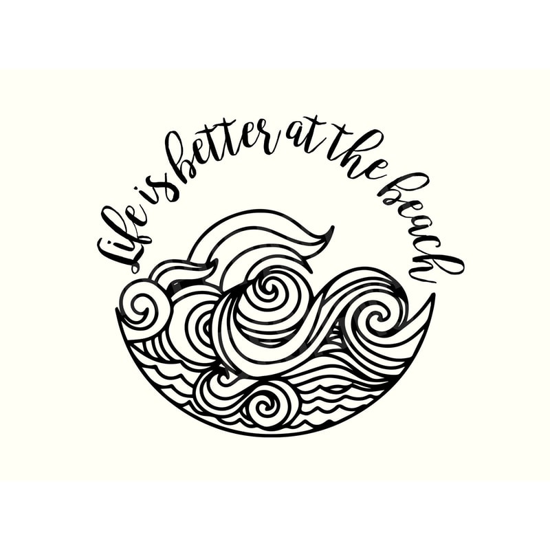 Beach Svg, Beach Sayings Svg, Beach Quotes Svg, Waves Svg, Summer Vibes SVG, Summer Vibes Png, Summer SVG, Tropical Svg, Summer Sayings Svg.jpg
