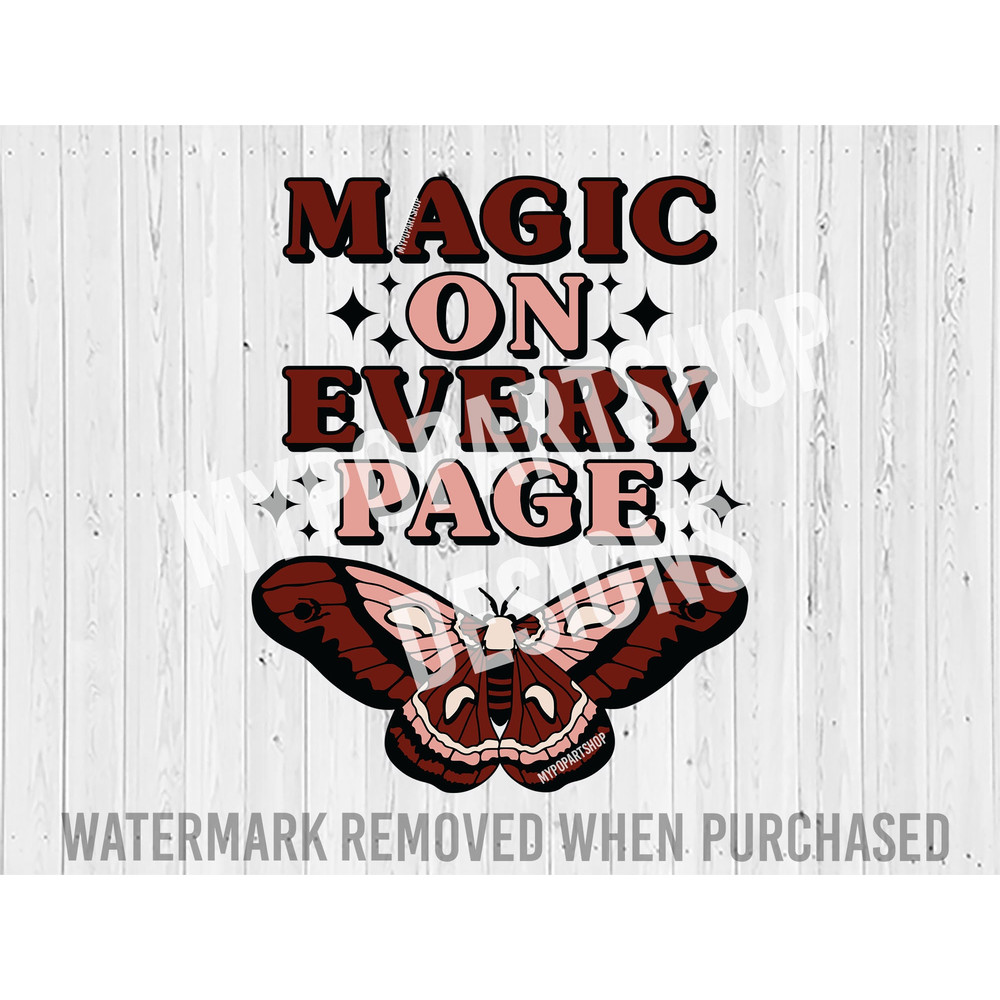 Books are Magic Svg, Books are Magical Svg, Reading is Magical Svg, Book Lover Svg, Book Quotes Svg, Book Sayings Svg, Book Svg, Moth Svg.jpg