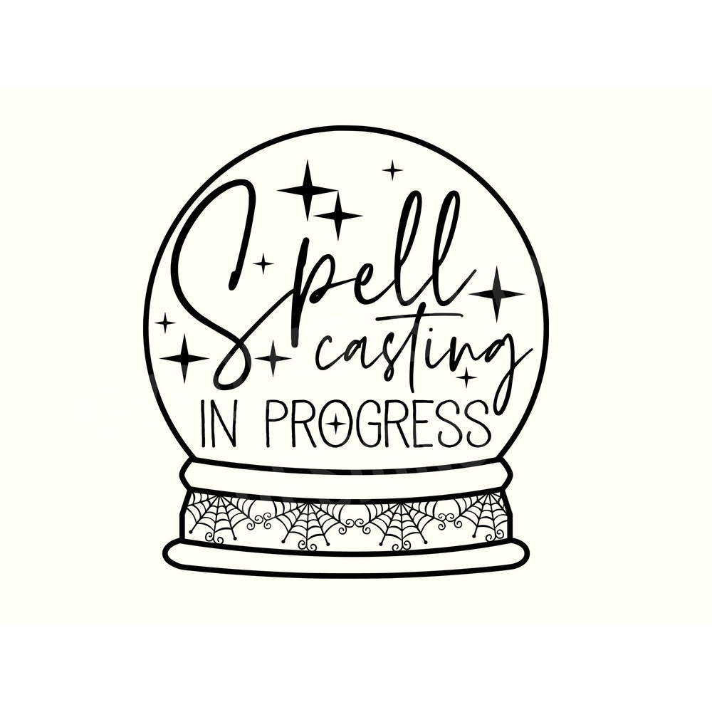 Crystal Ball SVG, Magic Ball SVG, Witch SVG, Magic Svg, Mythical Svg, Gothic Svg, Fall Svg, Halloween svg, Instant Download.jpg