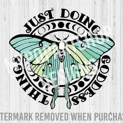 goddess svg, goddess png, celestial woman svg, feminist svg, feminism svg, women empowerment svg, magic svg, moth svg, t