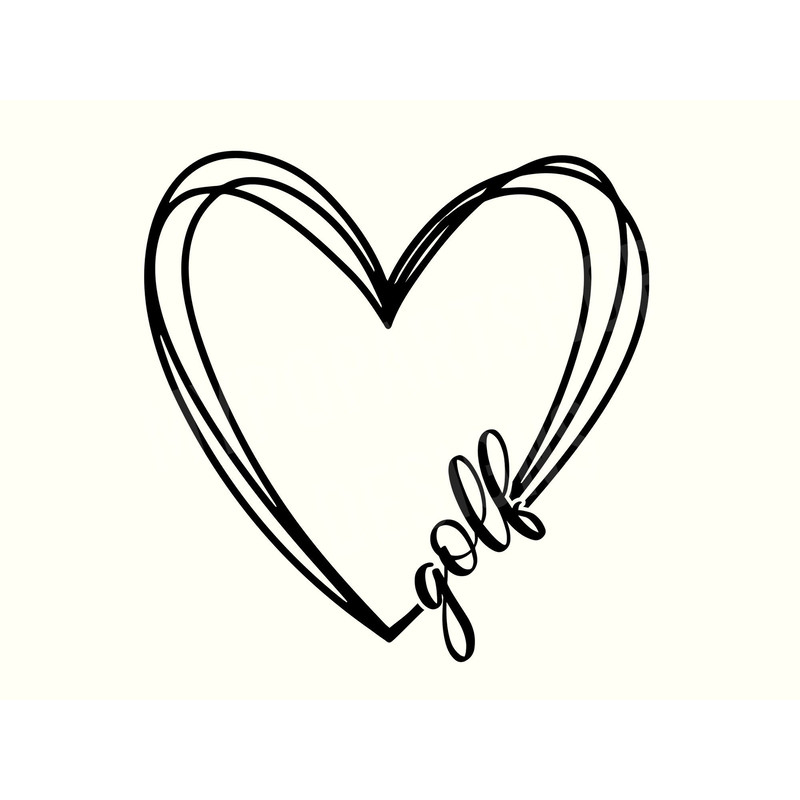 Golf Heart, Sports Heart Svg, Golf Svg, Golf Png, Cute Golf Svg, Golf Mom Svg, Golfing Svg, Golf Club Svg, Golf Clip art, Sports Svg.jpg