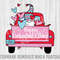 Happy Valentines Day SVG Cut File, Valentines vintage Truck SVG, Valentines SVG, Valentines Day Svg, Valentines Gnome Svg, Instant Download.jpg