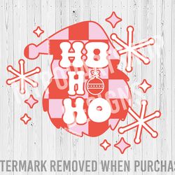 ho ho ho svg, ho ho ho png, ho ho ho christmas svg, vintage christmas svg, retro christmas svg,christmas sayings svg,che
