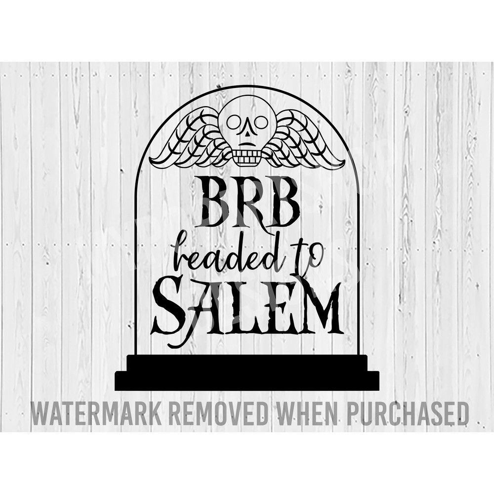 Salem SVG Cut File, Salem Png, Salem Witch Svgs, Witch Svg, Gravestone Svg, Halloween Shirt svg, Happy Halloween Svg, Instant Download.jpg