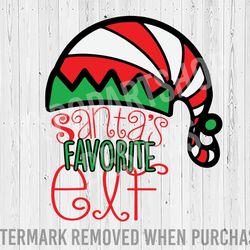 santas favorite elf svg cut file, boy elf svg, elf svg, elf png, christmas elf svg, merry christmas svg, christmas svg,