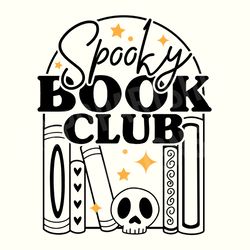 spooky book club, anti social book club svg, antisocial book club svg, bookish svg, book lover svg, book svg design, boo