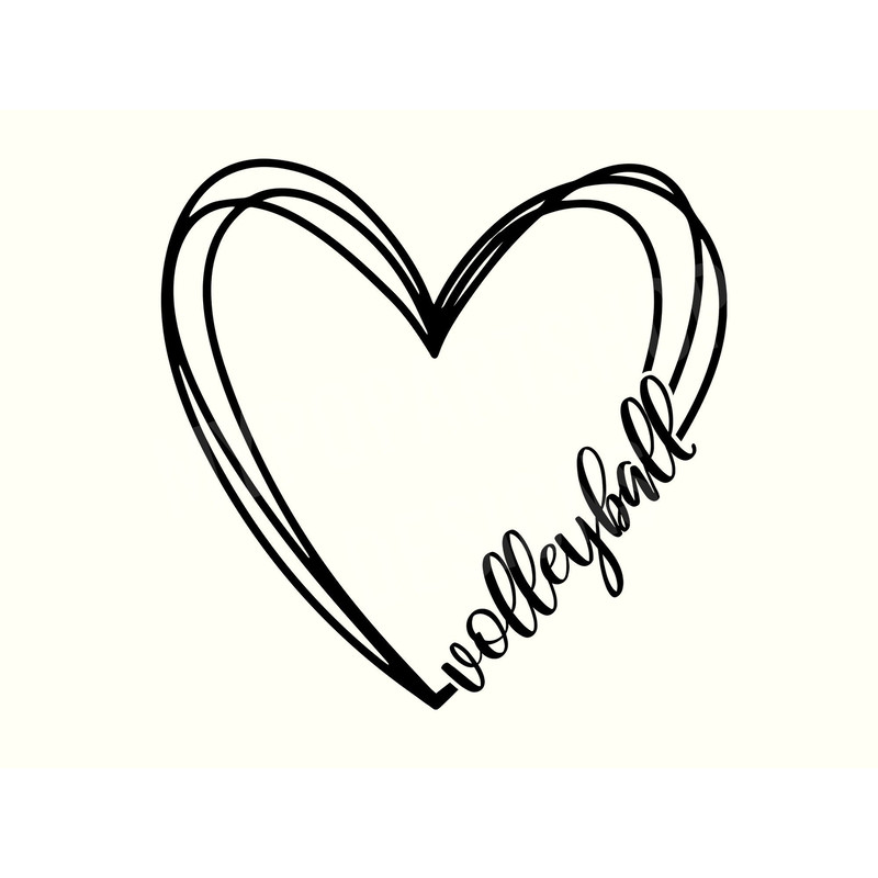 Volleyball Heart Svg, Volleyball Svg, Volleyball Png, Volleyball Mom Svg, Volleyball Mom Png, Volleyball clip art,Sports Heart Svg,Sport Svg.jpg
