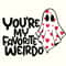 You're my Favorite Weirdo, Valentines Ghost Svg,Valentines Day Ghost,Spooky Valentine Svg,Ghost Svg,Funny Valentine Svg,Gothic Valentine Svg.jpg