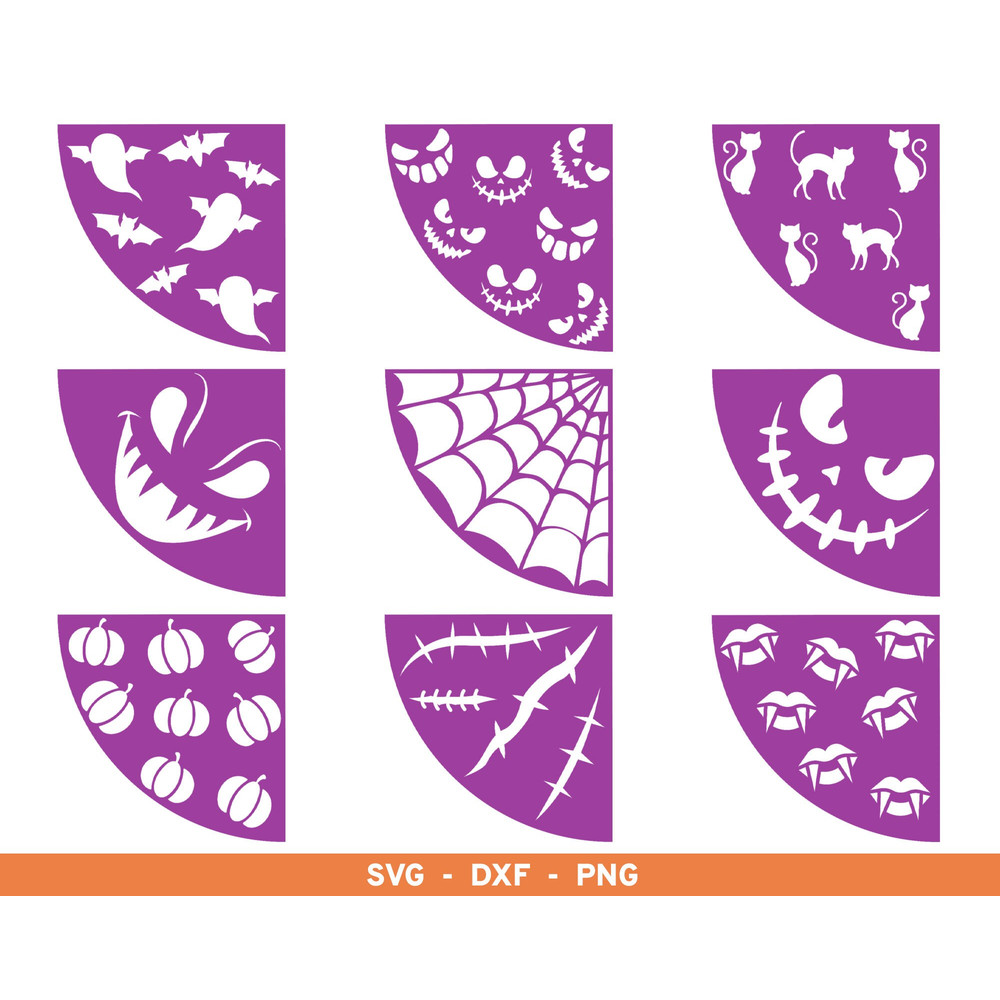 Halloween Bleach Stencil svg, Halloween Stencils dxf, Pumpkin Bleaching Stencils png, Halloween Stencil svg, Fall Bleach Stencil svg.jpg