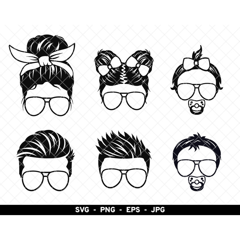 Transparent Family Life svg, Transparent Mom Life svg, Transparent Messy Bun svg, Dad Life svg, Kid Life svg, Baby Life svg.jpg