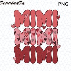 mimi heart png, mimi valentines png, retro valentines png, valentines day png, mimi sublimation, mimi png, valentine mim