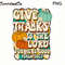 Retro Give Thanks PNG, Fall Png, Thanksgiving Shirt Design, Groovy Christian Autumn, Floral Bible Verses, To the Lord He is good psalm 1071.jpg