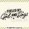 Fueled By God & Dogs SVG, PNG, Sublimation File Christian, Trendy, Aesthetic, Dogs, Dog Mom, Dog Dad, Faith, T-Shirt Design.jpg