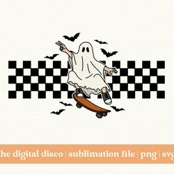 Spooky Season SVG, Sublimation File, PNG  Trendy, Ghost, Halloween, Fall & Autumn SVG  Multiple Skin Colors  poc