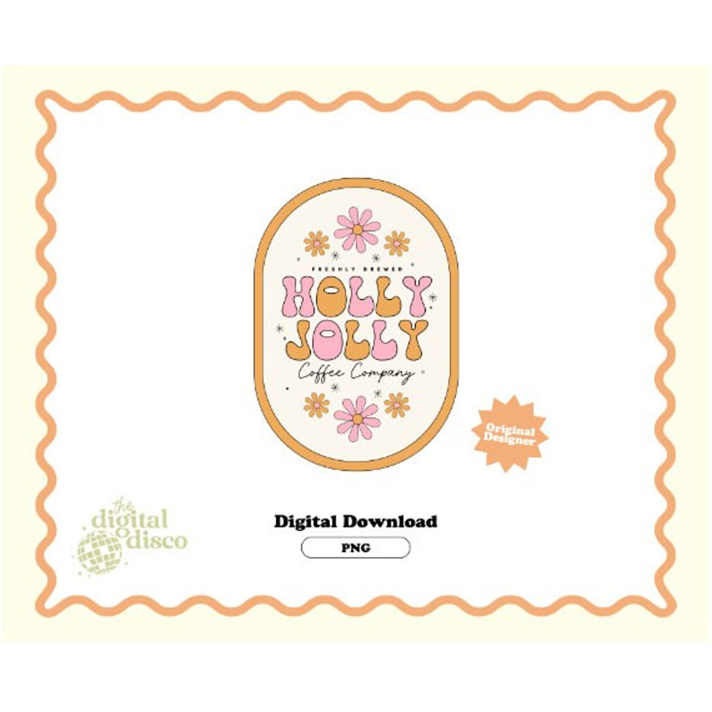 Trendy Christmas PNG, Coffee PNG, Iced Coffee PNG, Coffee Label png, Coffee Cup png, Can Glass png, Christmas png, Holly Jolly Coffee Co 1.jpg