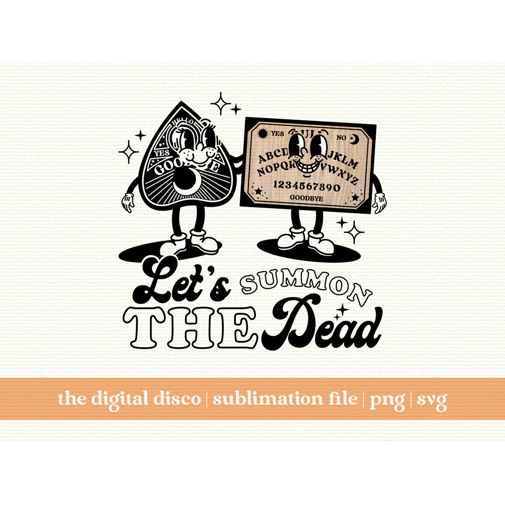 Vintage Halloween Ouija Board SVG, PNG, Sublimation Design  Halloween T-Shirt SVG  Spooky  Witchy  Retro Halloween svg png  Fall svg.jpg