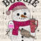 Bougie Snowman Boujee Snowman Stanley Tumbler Belt Bag Inspired Faux Glitter PNG Sublimation Design Download DTF Print Christmas.jpg