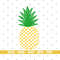 Pineapple svg, Fruit svg, T shirt design svg, Cricut and Silhouette, Instant download.jpg