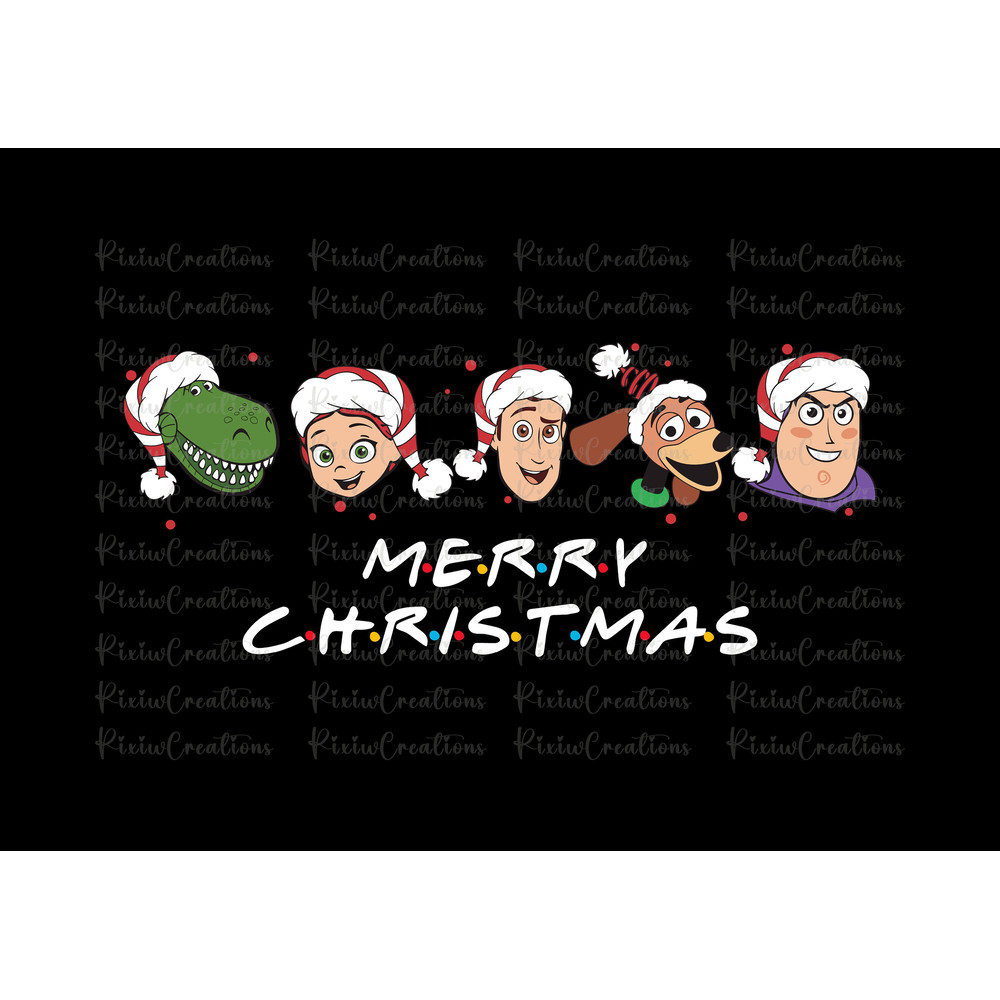 Christmas Toy PNG, Toy Story Christmas Svg, Christmas Friends Png, Christmas Squad Png, Holiday Png, Christmas Shirt Design, Digital File.jpg
