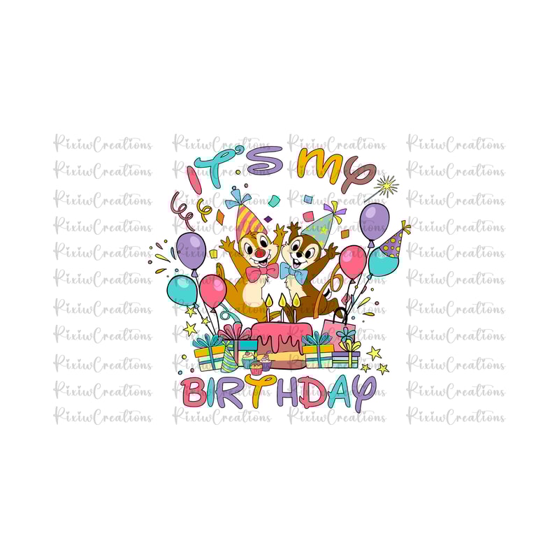 It's My Birthday Png, It's My Birthday Svg, Happy Birthday Png, Family Vacation Png, Magical Kingdom, Png For Sublimation, Birthday Png.jpg